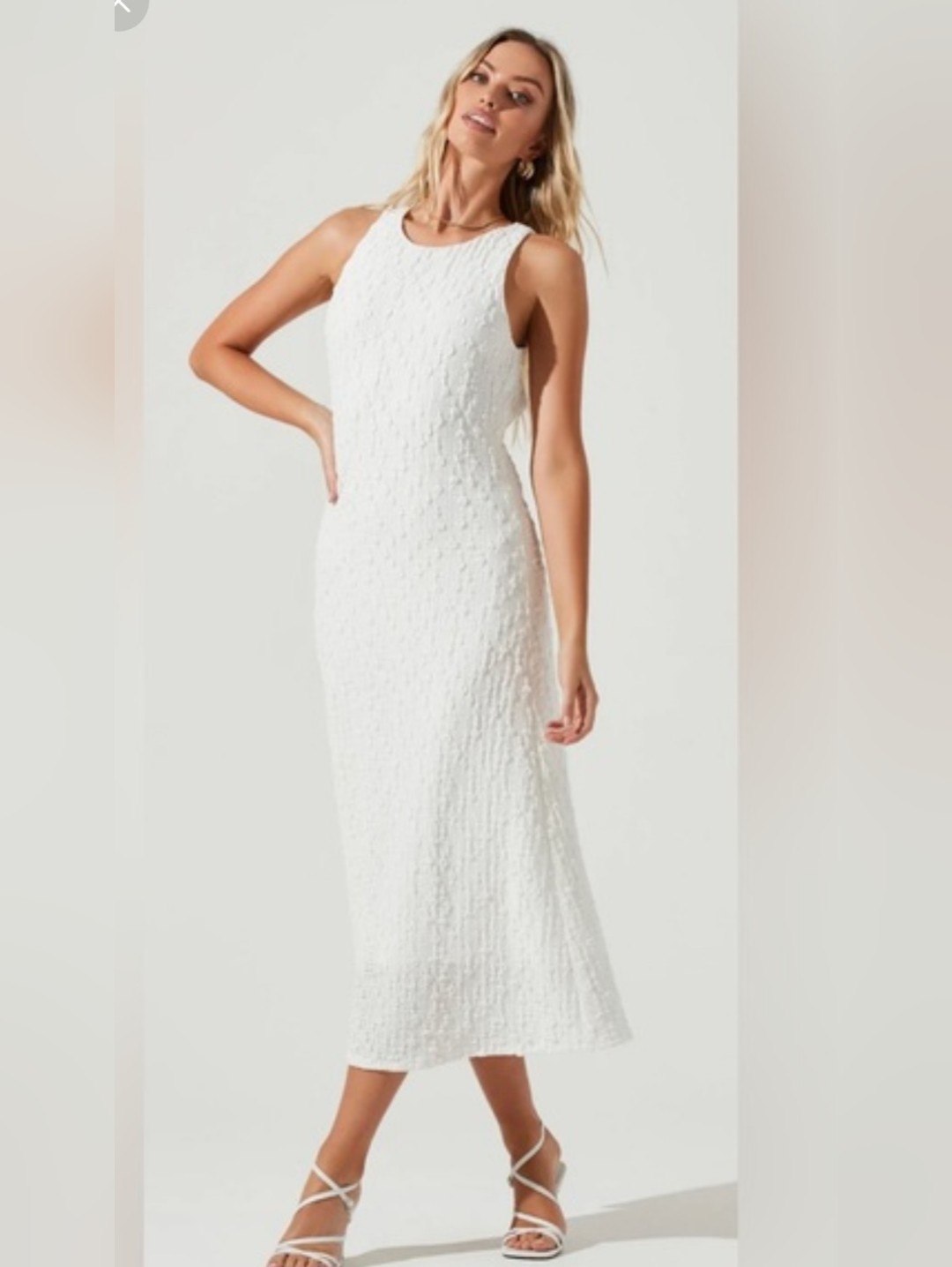 Astr Millbrae Backless Dress
